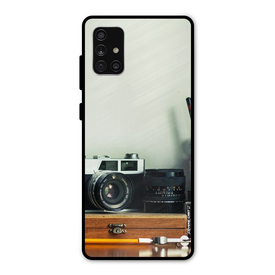 Photographer Desk Metal Back Case for Galaxy A71