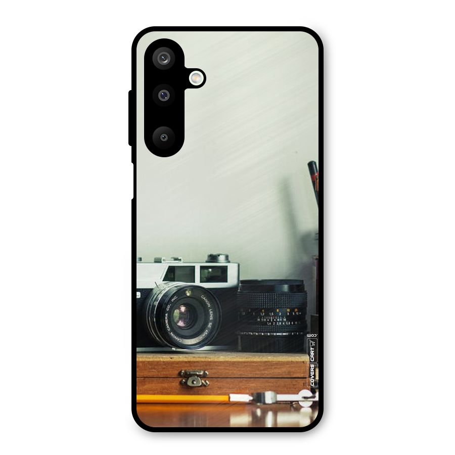 Photographer Desk Metal Back Case for Galaxy M16