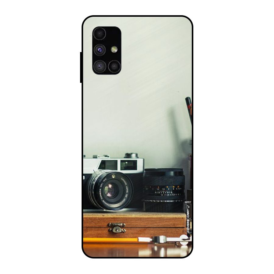 Photographer Desk Metal Back Case for Galaxy M51