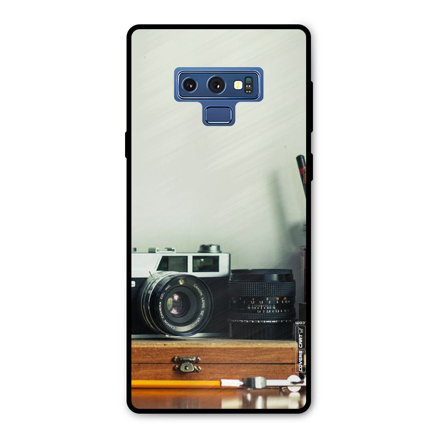 Photographer Desk Metal Back Case for Galaxy Note 9