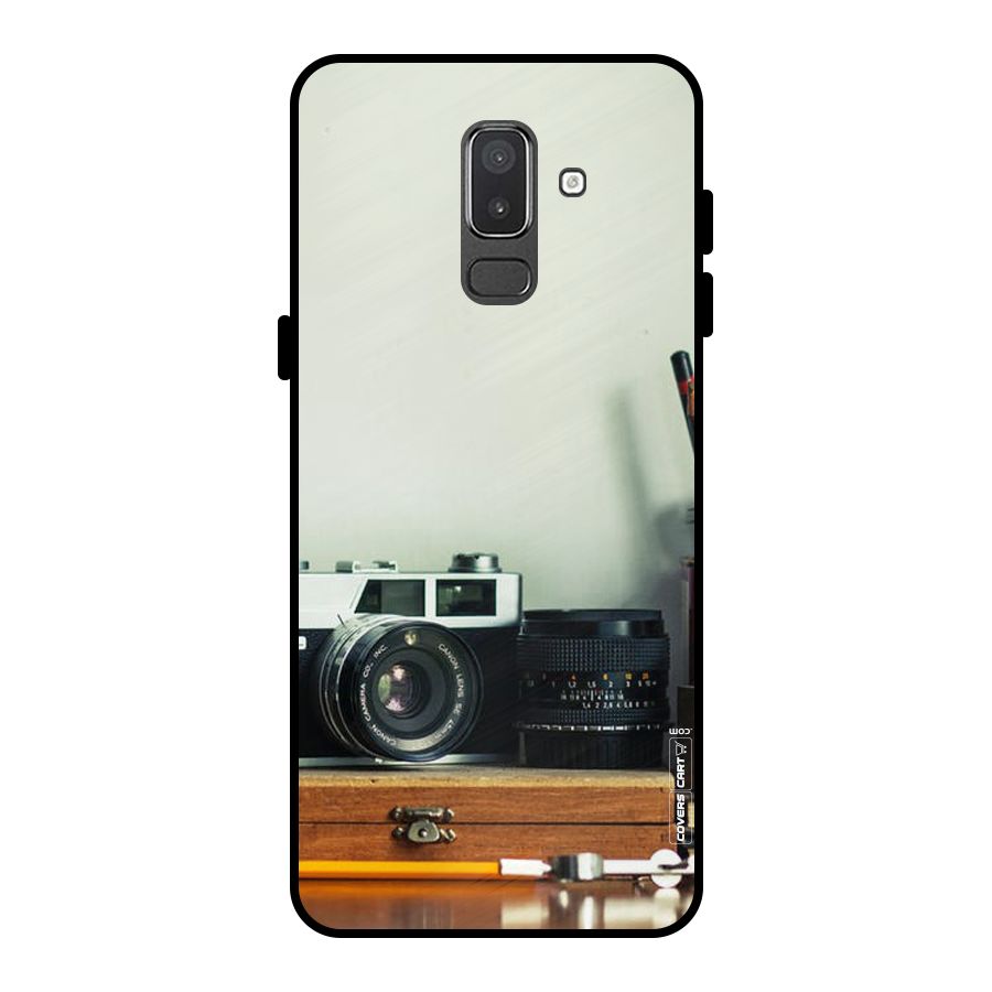 Photographer Desk Metal Back Case for Galaxy On8 (2018)