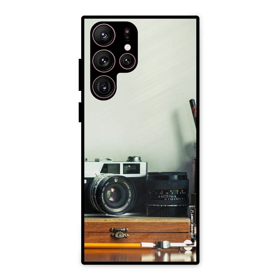 Photographer Desk Metal Back Case for Galaxy S22 Ultra 5G