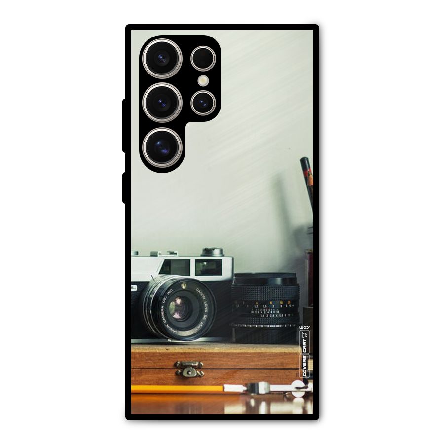 Photographer Desk Metal Back Case for Galaxy S24 Ultra