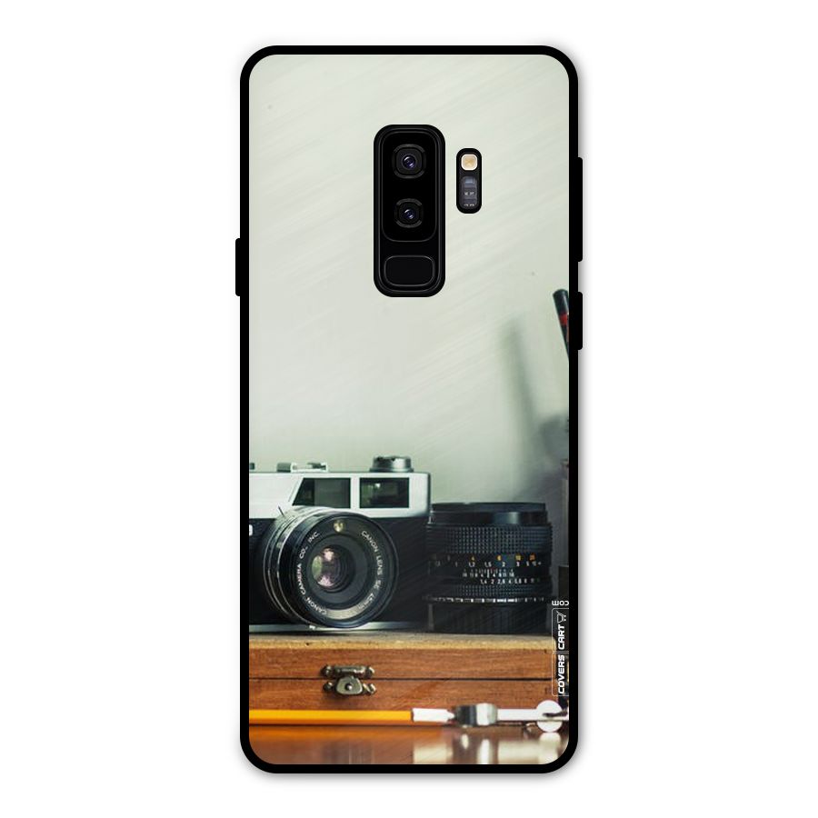 Photographer Desk Metal Back Case for Galaxy S9 Plus