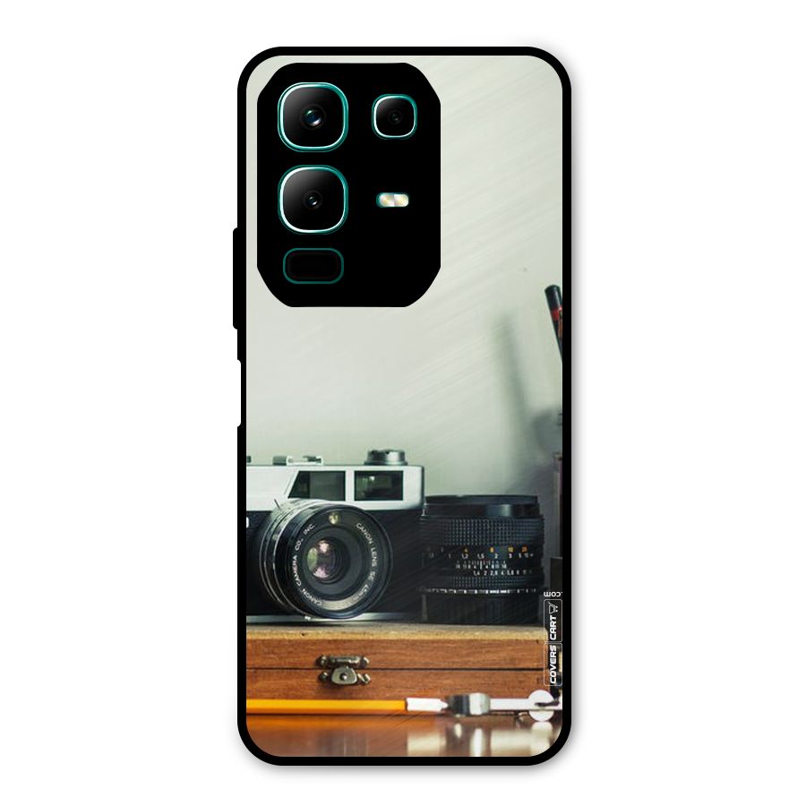 Photographer Desk Metal Back Case for Infinix Note 50x