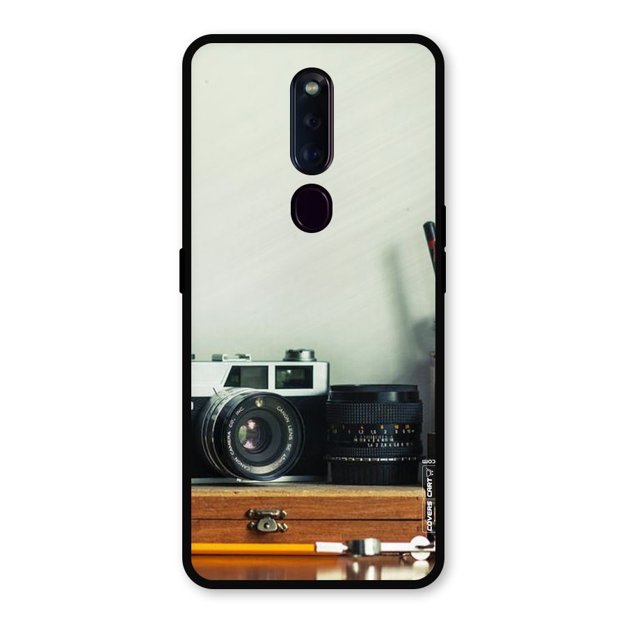Photographer Desk Metal Back Case for Oppo F11 Pro
