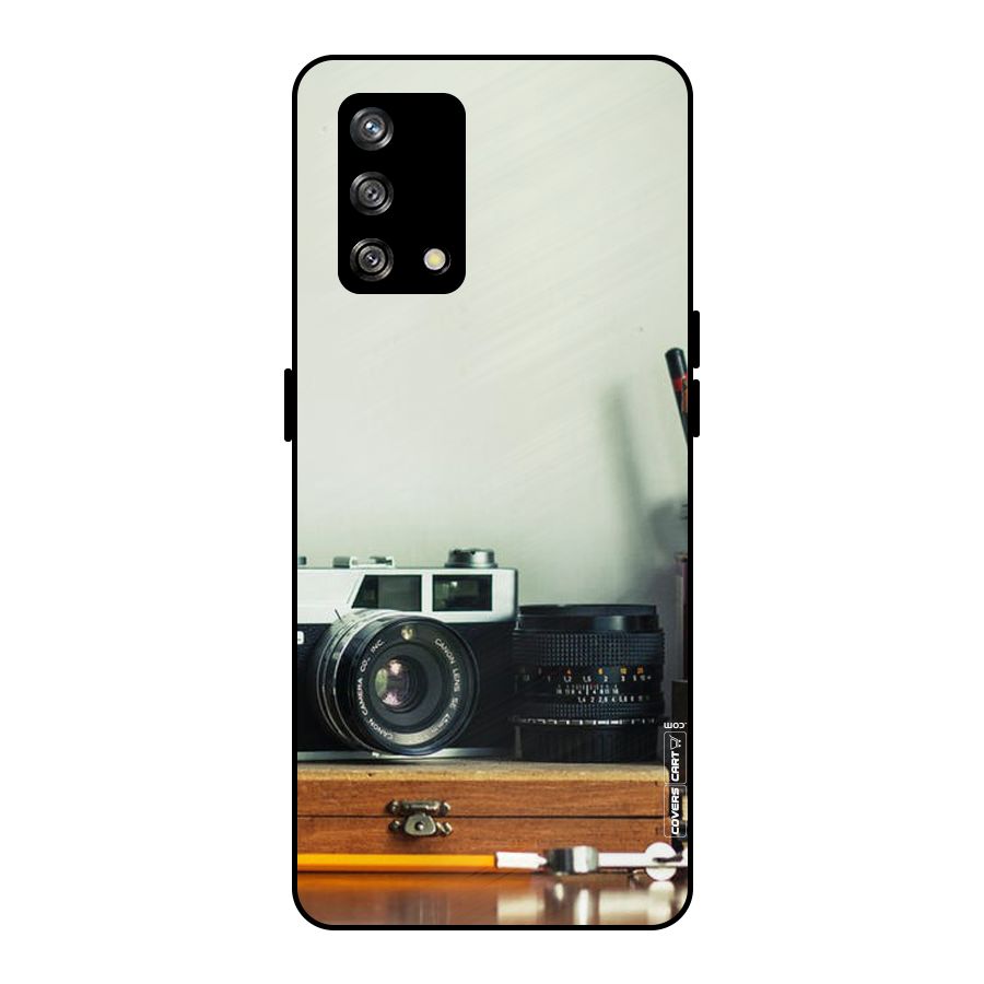 Photographer Desk Metal Back Case for Oppo F19