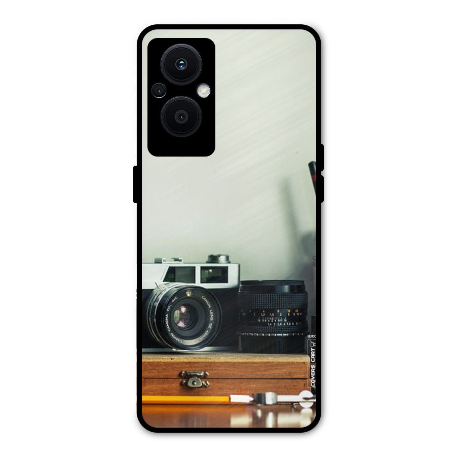 Photographer Desk Metal Back Case for Oppo F21 Pro 5G