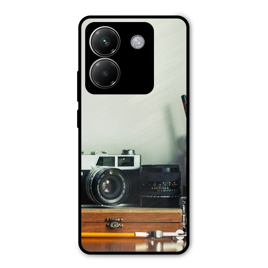Photographer Desk Metal Back Case for Poco M7 Pro 5G