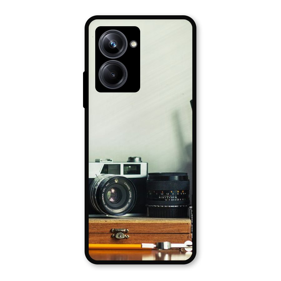 Photographer Desk Metal Back Case for Realme 10 Pro