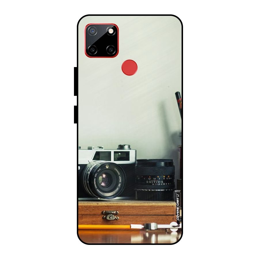 Photographer Desk Metal Back Case for Realme C12