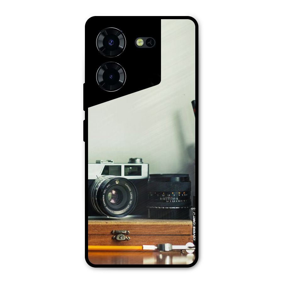 Photographer Desk Metal Back Case for Tecno Pova 5 Pro 5G