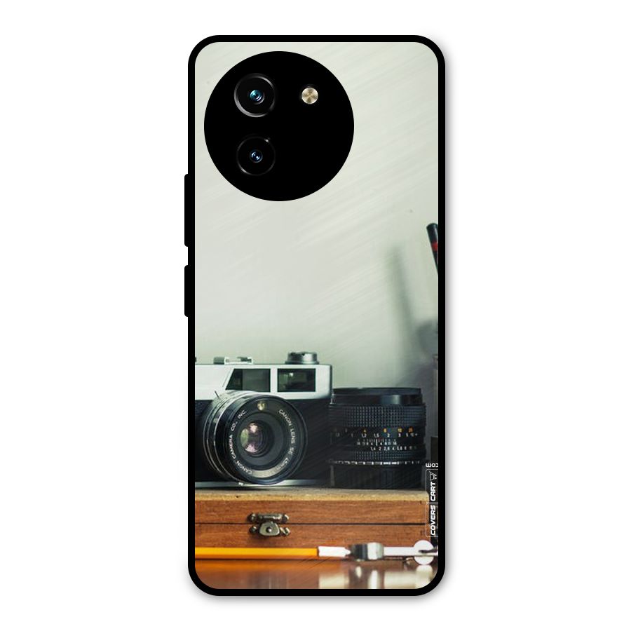 Photographer Desk Metal Back Case for Vivo T3x