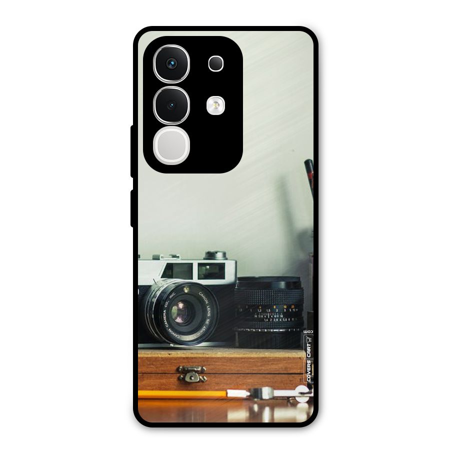 Photographer Desk Metal Back Case for Vivo T4x