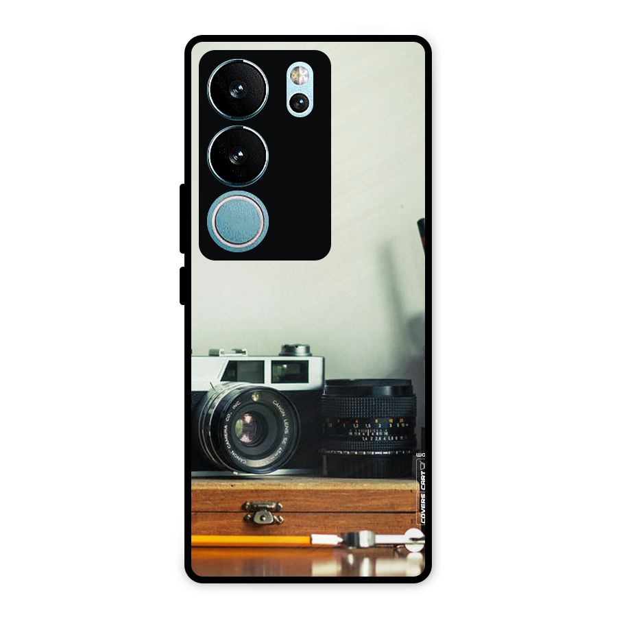 Photographer Desk Metal Back Case for Vivo V29