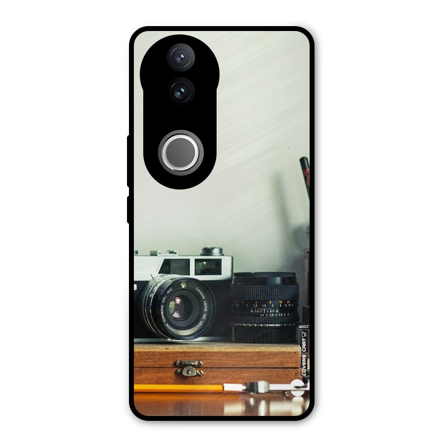 Photographer Desk Metal Back Case for Vivo V50e