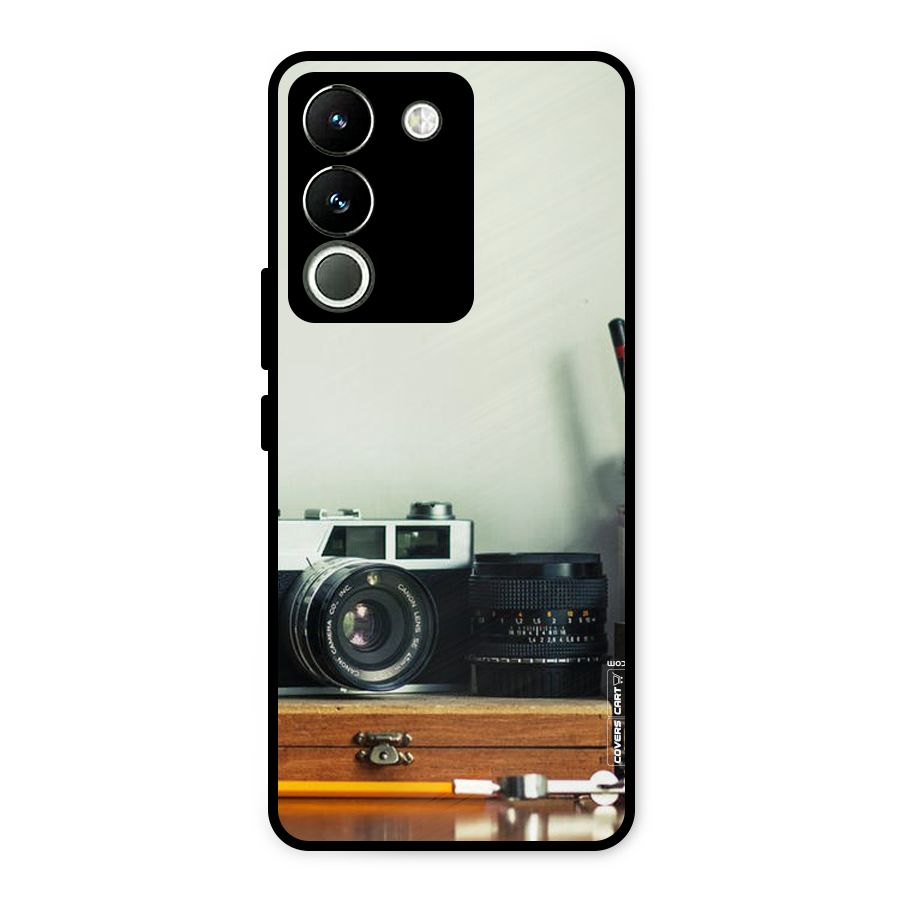 Photographer Desk Metal Back Case for Vivo Y200