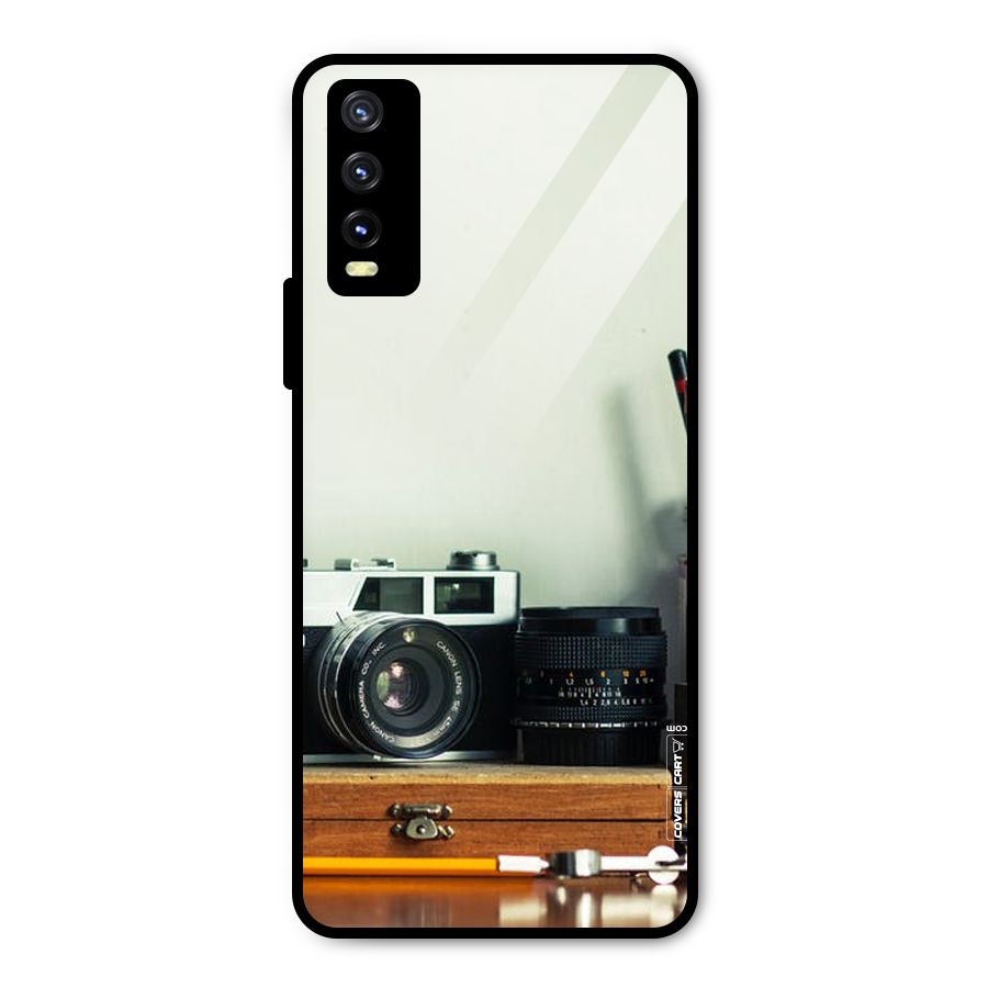 Photographer Desk Metal Back Case for Vivo Y20t