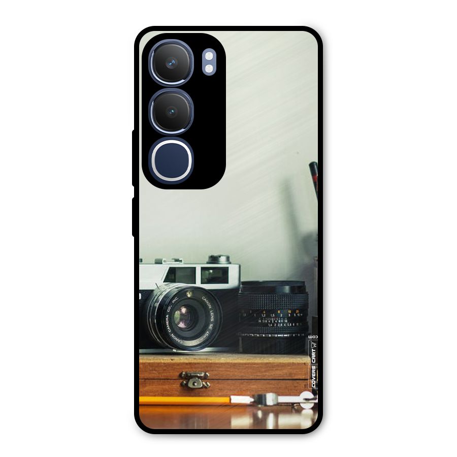 Photographer Desk Metal Back Case for Vivo Y29