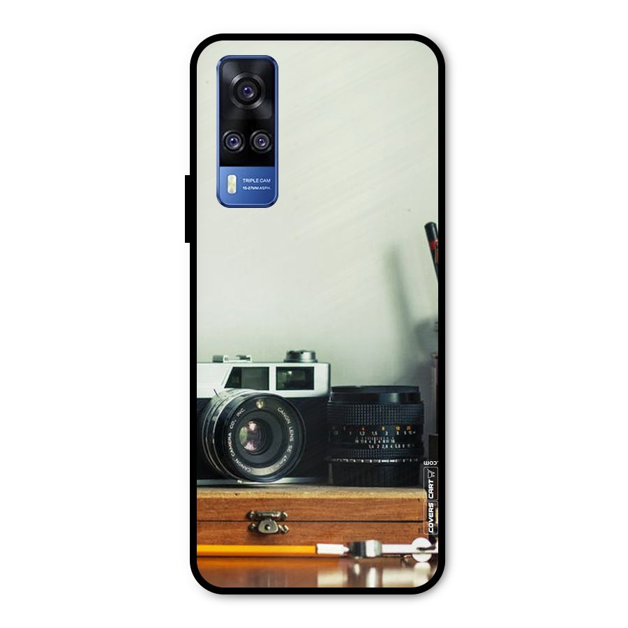 Photographer Desk Metal Back Case for Vivo Y31