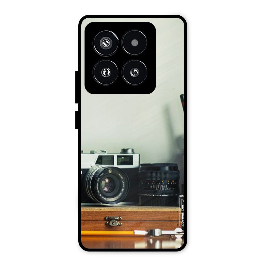 Photographer Desk Metal Back Case for Xiaomi 14 Pro