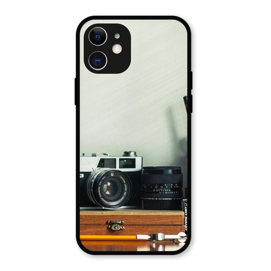 Photographer Desk Metal Back Case for iPhone 12