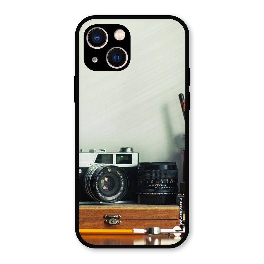 Photographer Desk Metal Back Case for iPhone 13