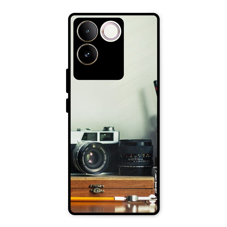 Photographer Desk Metal Back Case for iQOO Z7 Pro