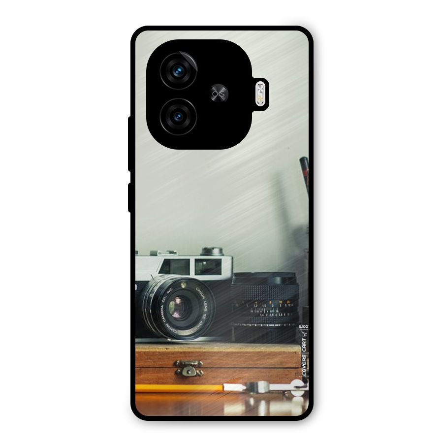 Photographer Desk Metal Back Case for iQOO Z9 Turbo