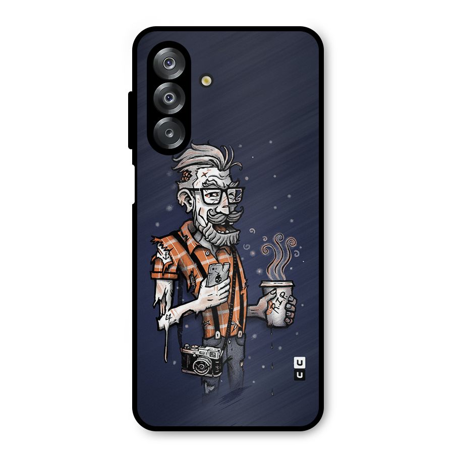 Photographer illustration Metal Back Case for Galaxy A26