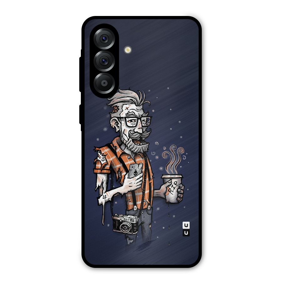 Photographer illustration Metal Back Case for Galaxy A56