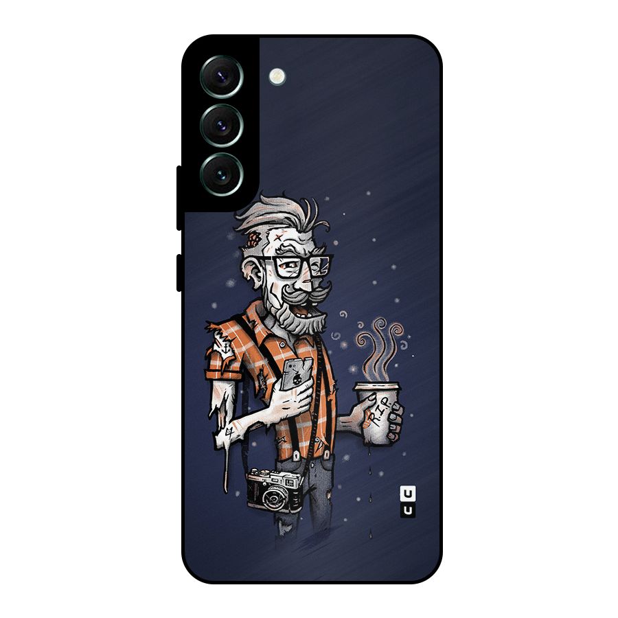 Photographer illustration Metal Back Case for Galaxy S22 Plus 5G