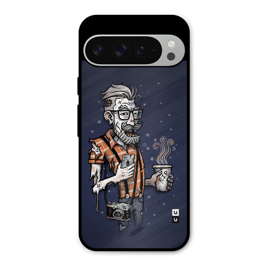 Photographer illustration Metal Back Case for Google Pixel 9 Pro XL