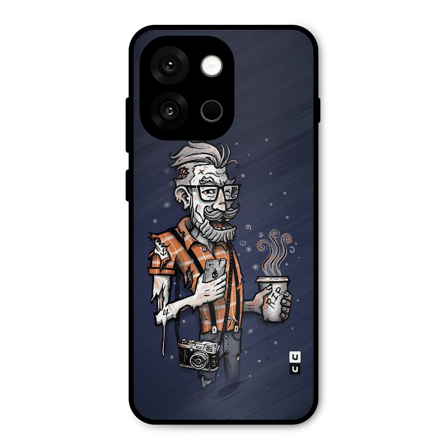 Photographer illustration Metal Back Case for OnePlus 13s