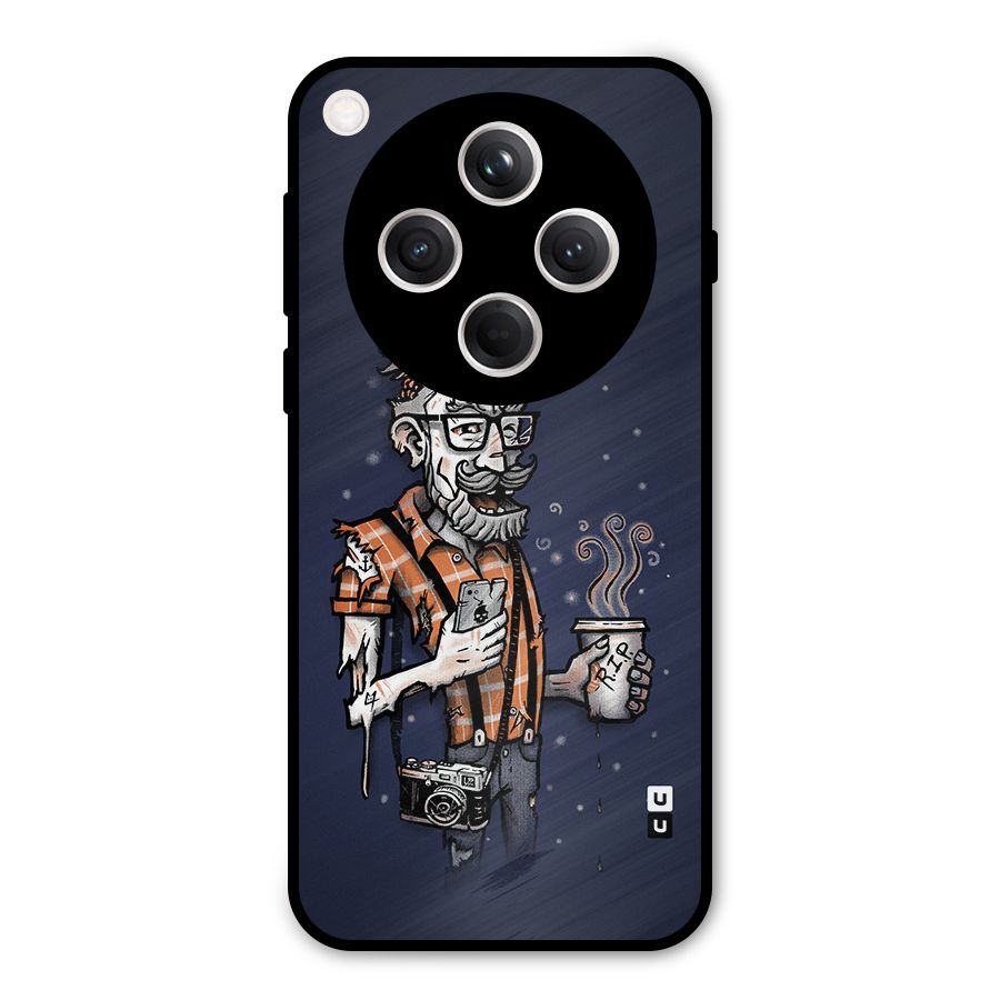 Photographer illustration Metal Back Case for Oppo Find X8