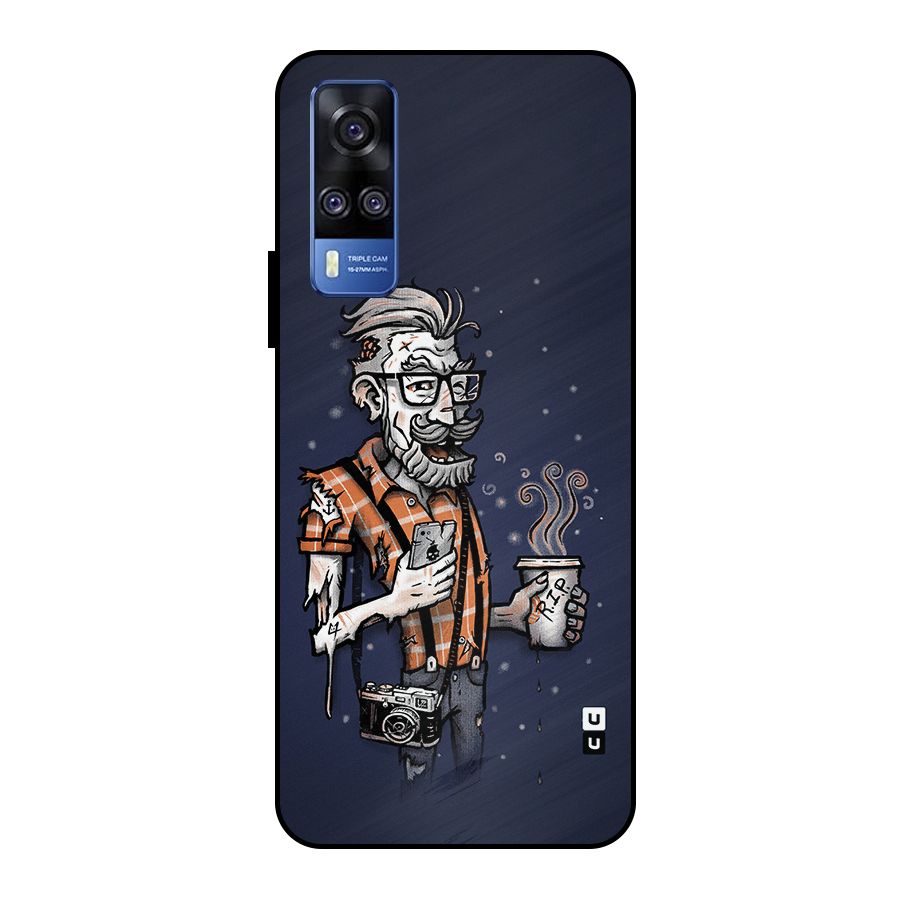 Photographer illustration Metal Back Case for Vivo Y51