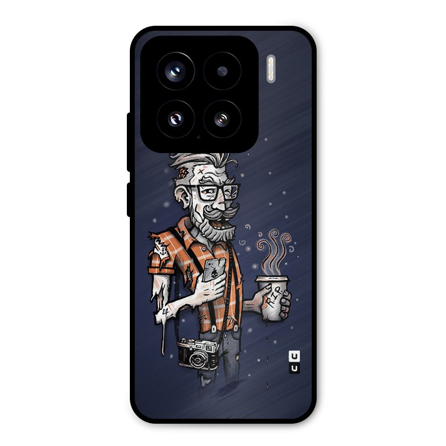 Photographer illustration Metal Back Case for Xiaomi 15