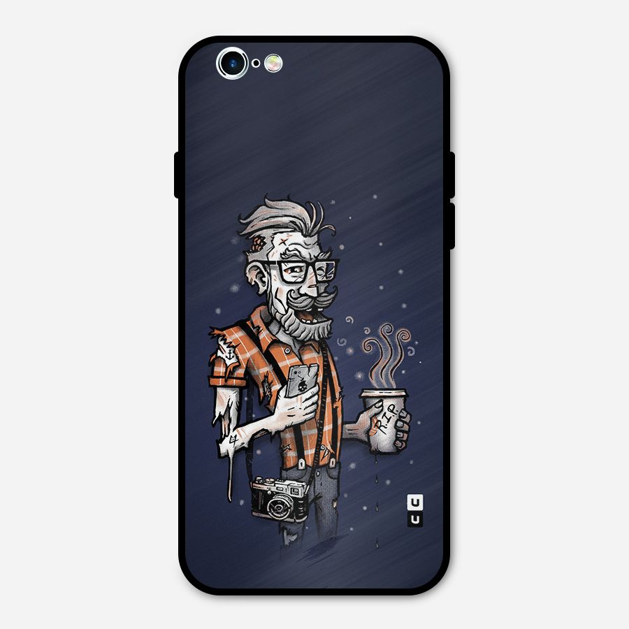 Photographer illustration Metal Back Case for iPhone 6 6s