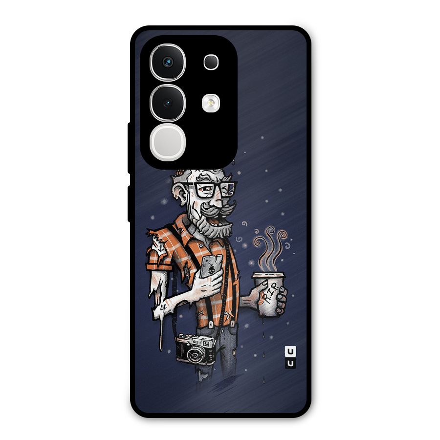 Photographer illustration Metal Back Case for iQOO Z10x