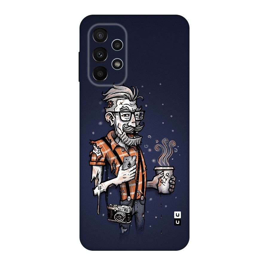 Photographer illustration Original Polycarbonate Back Case for Galaxy A23