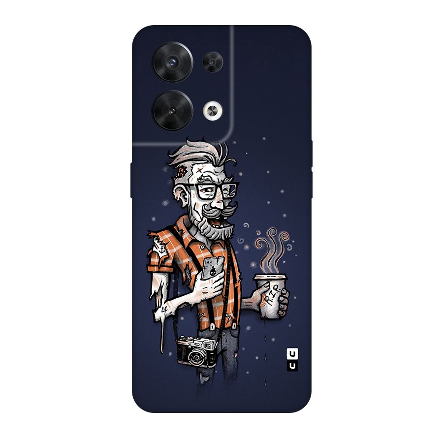 Photographer illustration Original Polycarbonate Back Case for Oppo Reno8 5G
