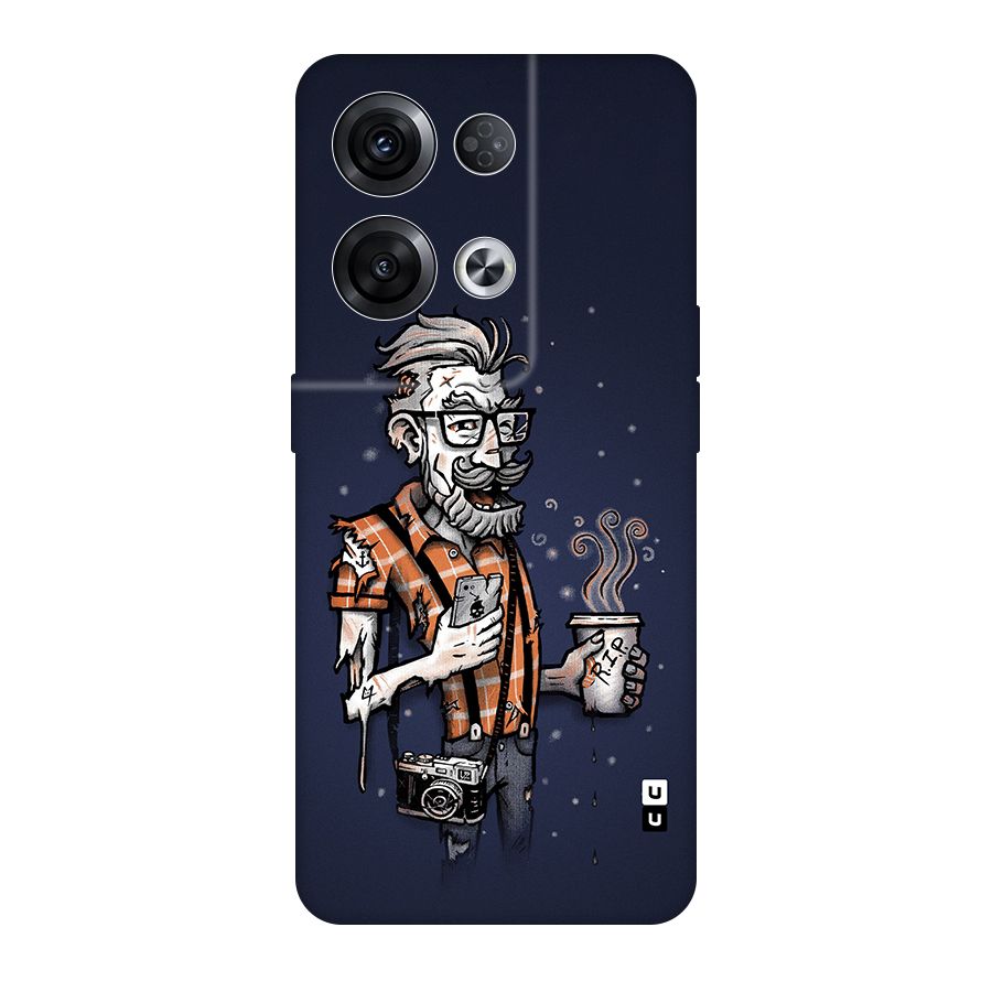 Photographer illustration Original Polycarbonate Back Case for Oppo Reno8 Pro 5G