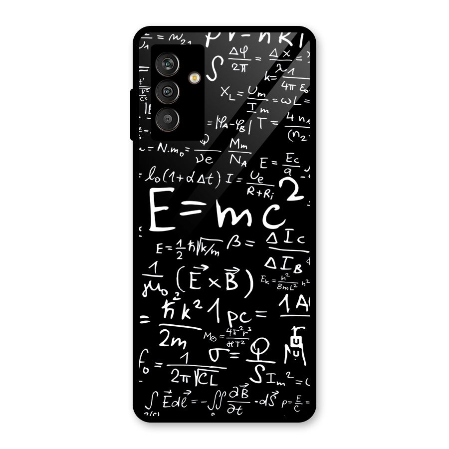 Physics Equation Glass Back Case for Galaxy M13