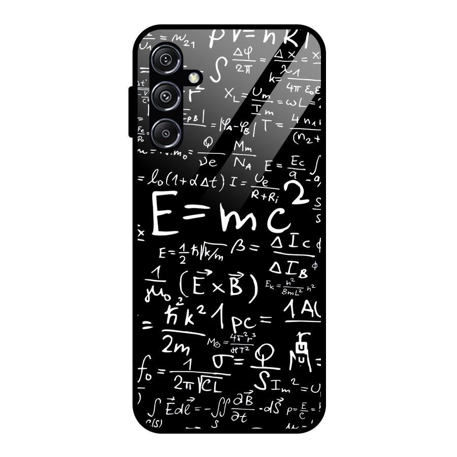 Physics Equation Glass Back Case for Galaxy M34 5G