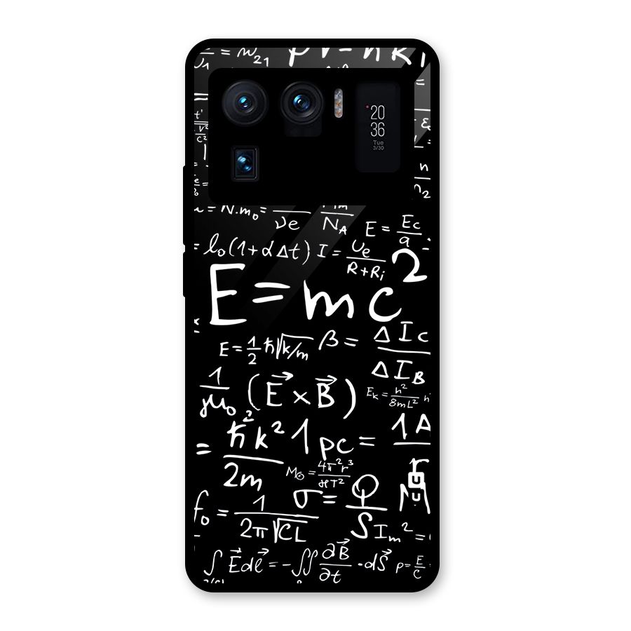 Physics Equation Glass Back Case for Mi 11 Ultra