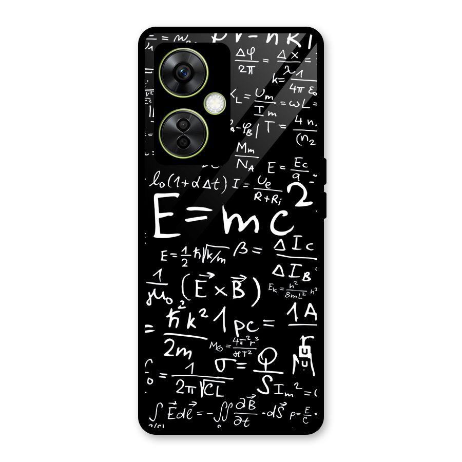 Physics Equation Glass Back Case for OnePlus Nord CE 3 Lite