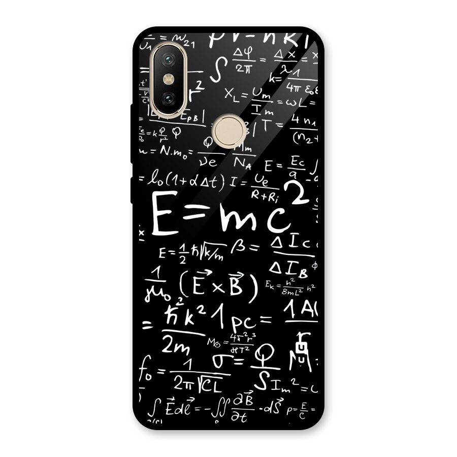 Physics Equation Glass Back Case for Redmi A2
