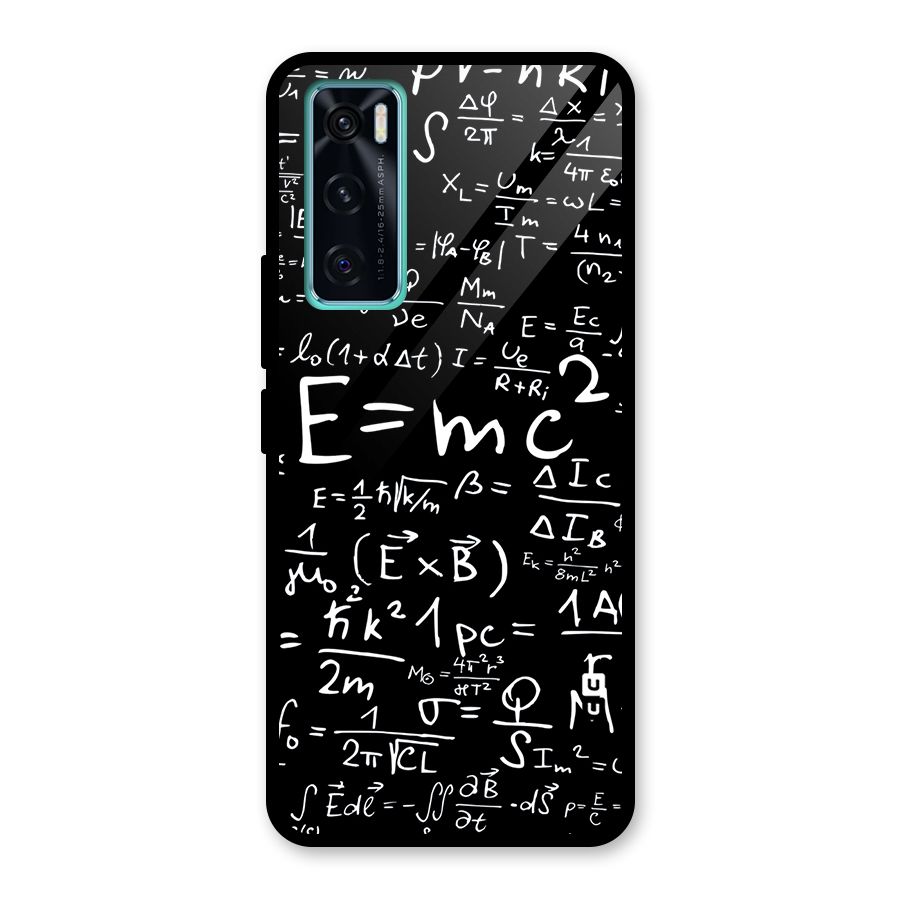 Physics Equation Glass Back Case for Vivo V20 SE