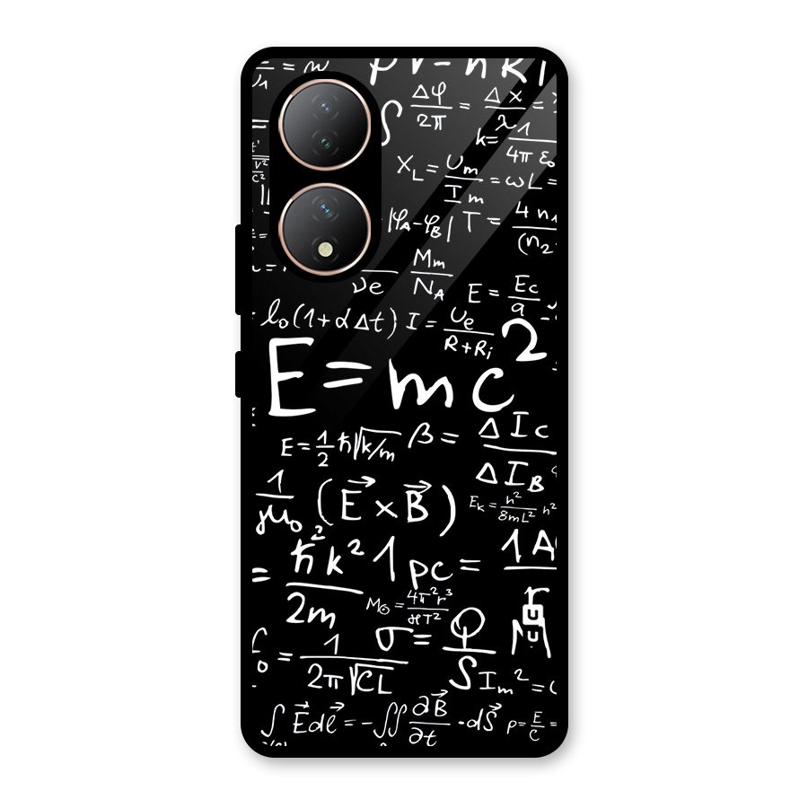 Physics Equation Glass Back Case for Vivo Y100A