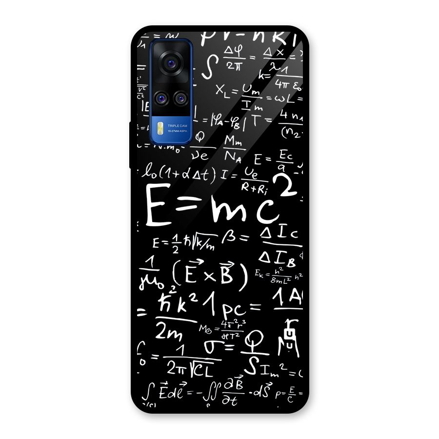 Physics Equation Glass Back Case for Vivo Y31